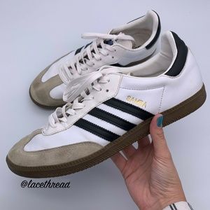 Adidas Originals Samba OG Mens Suede Sneaker Sz 11